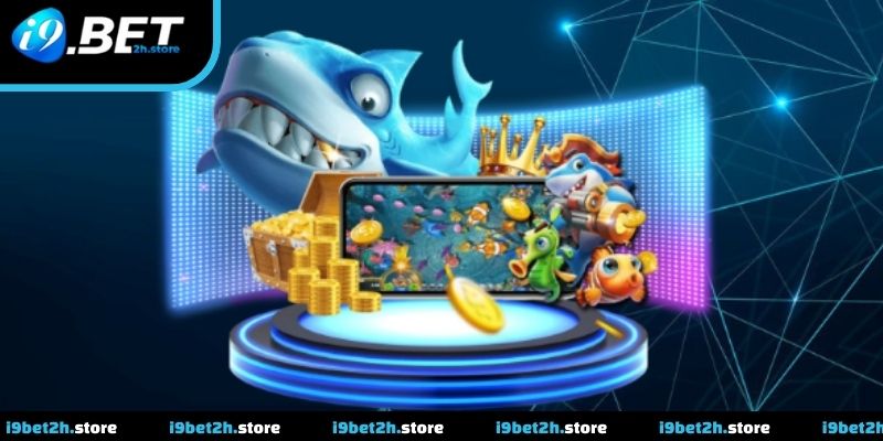 Giao diện bắn cá với bố cục rõ ràng và mục tiêu dễ nhận biết